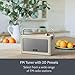 i-box DAB/DAB+ & FM Radio Portable Bluetooth Speaker, Rechargeable Digital Radio with USB Charging for 15 Hours Playback DAB Radio with Bluetooth Stereo Speakers