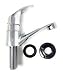Office Basin Lavatory 4/5 Thread Dial Single Hole Cold Faucet Tap [N110] ADA