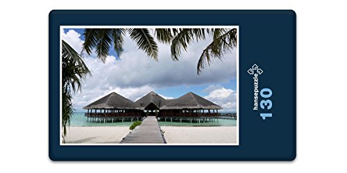 Preisvergleich Produktbild hansepuzzle 22536 Reisen - Malediven, 130 Teile in hochwertiger Kartonbox, Puzzle-Teile in wiederverschliessbarem Beutel.