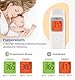 FORA IR42 Stirnthermometer - Infrarot Fieberthermometer, Kontaktlos, Sofortige & Präzise Messung für Babys, Erwachsene & Objekte – LED-Anzeige & Fieberwarnung