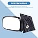 ECCPP Exterior Mirrors Replace with 2006-2011 For Honda Civic DX EX LX Si Coupe 2-Door 1.8L 2008-2011 DX-G Coupe 2-Door 1.8L Driver Side HO1320213
