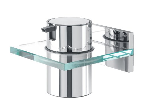 Preisvergleich Produktbild Tiger Safira Seifenspender mit Glashalter, chrom