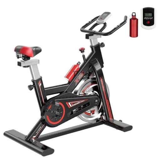 Bicicleta Spinning Profissional Fitness Inércia 13kg Inercia Cor Preto E Vermelho