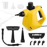 Hand Held Steam Cleaner,Portable Steam Cleaning with 9 Pcs Accessories,Steam Cleaners for Home Multi Purpose ith Safety Lock,Steam Cleaner Handheld for Kitchen,Sofa,Floor,Car