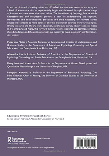 Handbook of Learning from Multiple Representations and Perspectives (Educational Psychology Handbook)