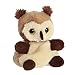 Aurora® Adorable Palm Pals™ Barnie Owl™ Stuffed Animal - Fun Collectible Plush for Kids and Adult Collectors - Perfect for Decorating Rooms and Birthday Gifts - Brown 5 Inches