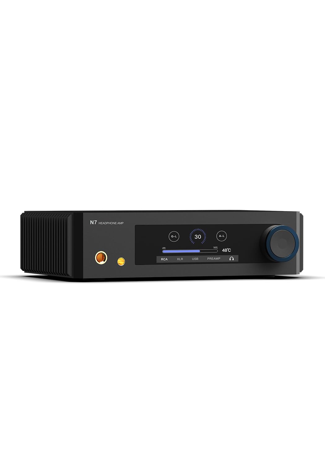 aune N7 DAC Edition Class-A Headphone Amp and USB DAC Pre-amp, Pure Class-A Fully-Discrete Fully Balanced, 6.35mm/4.4mm Headphone Jack, Twin JFET, XLR/RCA Preamp Out, for DAC/Active Speaker/Home Audio-image-5