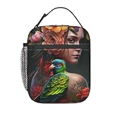 Tamaño: Medidas: Alto: 10 x Ancho: 8 x Ancho: 4 pulgadas / 26 x 21 x 11 cm. Esta bolsa está diseñada con un portabotellas lateral expandible de máxima eficiencia, bolsillos interiores de malla y un bolsillo frontal.
