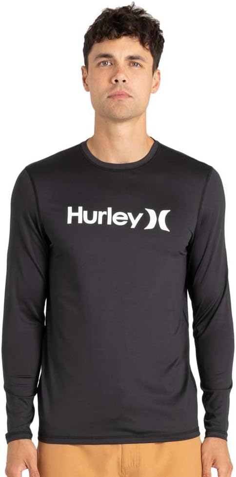Hurley Unisex OAO Surf Shirt Ls Rash Guard Shirt