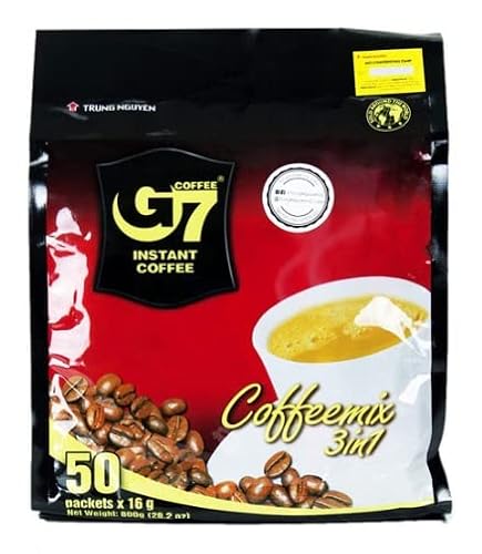 Trung Nguyen — G7 3 In 1 Instant Coffee — Roasted Ground Coffee Blend W/Non-Dairy Creamer And Sugar — Strong And Bold — Instant Vietnamese Coffee thumb #2