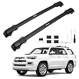 Powerty 300LBS Roof Rack Cross Bars for Toyota 4Runner 2010-2024 Accessories, Heavy Duty Aluminum Crossbar for 4Runner Luggage Racks Roof Rails Rooftop Carrier