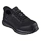 Skechers Herren Tilido Fletchit BAU-Stiefel, Schwarz, 43 EU
