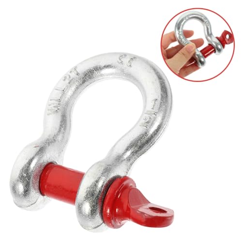 CLISPEED Manilha De Âncora 2 Peças Manilha De Pino De Parafuso Manilha Resistente Anel D 1/2