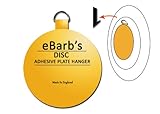 eBarb's Original English Plate Hanger Disc Kit--quantity of 3 of the FIVE Inch Discs