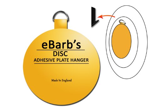 eBarb's Original English Plate Hanger Disc Kit-Quantity of 3 of The Five Inch Discs
