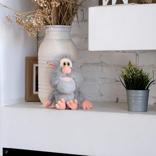 Booba Yeti Kuscheltier 30 cm – Offiziell Lizenziertes weiches Plüschtier Winterfreund – Kuscheliges Geschenk für Kinder – Sammlerfigur aus der bekannten Animationsserie