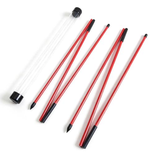 NEAGLE Golf Alignment Sticks 2-Pack Golf Swing Training Aid for Practice