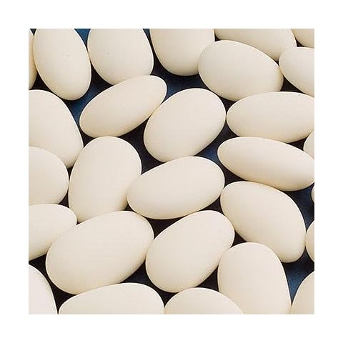 Sugared Almonds Ivory Wedding Favours, 1kg Box Cover