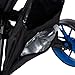 TGW Tour 4-Wheel Golf Push Cart Dark Grey/Blue