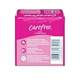 Carefree Wkładki do majtek dla kobiet, regularne, owinięte, bezzapachowe, 20 ct | wkładki Carefree Liners, codzienne wkładki dla kobiet, okresy świetlne i wycieki, 8-godzinna kontrola zapachu, 20 ct