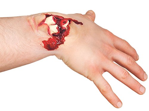BOLAND BV Fake Wound Scar Latex Sticker Make-up for Fancy Dress Costume Halloween Carnival Theme Party, 77206 Wound fracture
