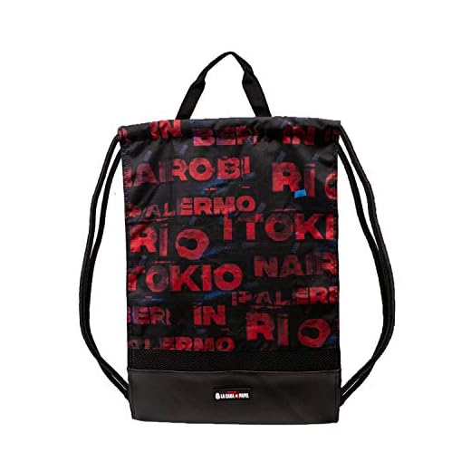 KARACTERMANIA La Casa De Papel Cities-saco Storm Con Asas, Unisex Niños, Multicolor, Talla Única