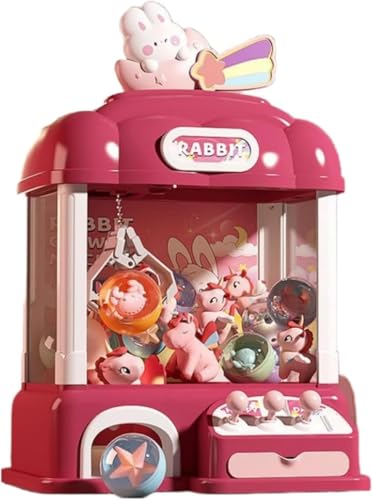 Unlnsiy クレーンゲーム おもちゃ 玩具 家庭用 クレーンゲーム USBケーブル付き クレーン ゲーム ufo キャッチャー 子供クレーンゲーム USB/電池両方使用可能 キャッチャー ゲームセンター 子供用 クリスマス お誕生日 プレゼント 知育玩