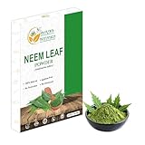 Herbs Botanica Neem Powder for Hair Growth, Skin Care & Detox Wildcrafted Bitter Neem Leaves Powder for Immune System Support, Digestive Health 5.3 oz