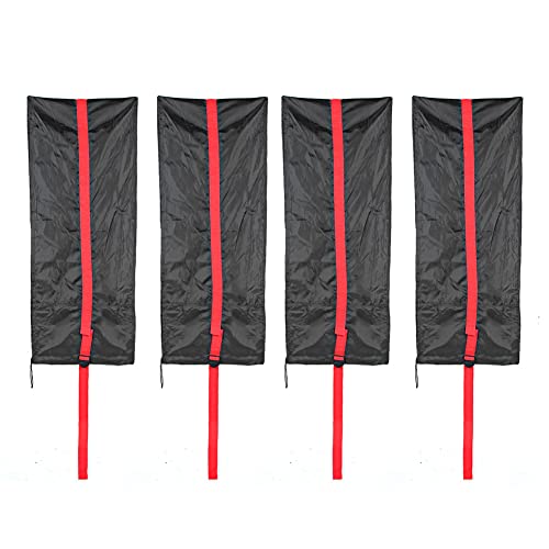 Tyenaza 4 Fundas para neumáticos, Funda Universal para neumáticos de Repuesto, Bolsa de Almacenamiento, Protector de Ruedas para Coche, SUV, camión