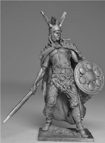 SUYMIS Tin Figures Historical Celtic Leader VERCINGETORIX Gallic WAR 54MM 1/32 VV16