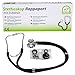 Rappaport Double Stéthoscope Tête avec Accessoires de Medi-Inn Couleur:Noir PZN 04459008