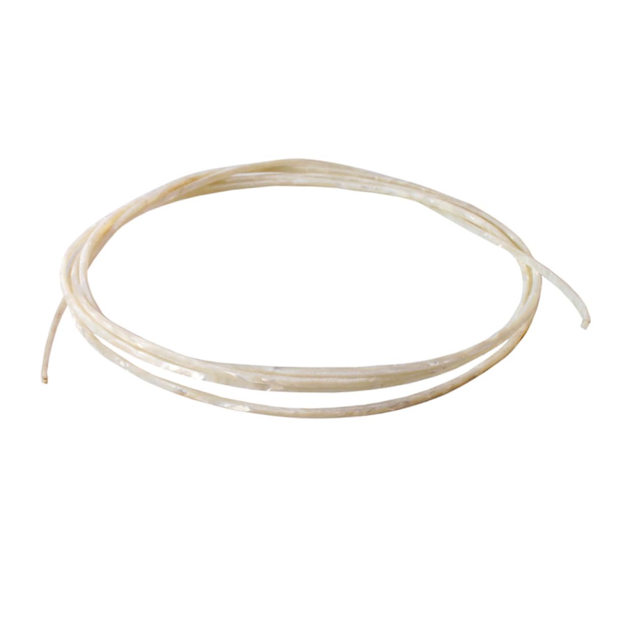 GALPADA Guitar Purfling Strip White Binding Trim for Guitar Ukulele Mandolin Banjo Repair Durable Edge Protection for Luthier DIY Craftsmanship