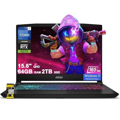 msi Katana 15 HX Q[~Om[gp\R 15.6C` QHD IPS 165Hz (100% DCI-P3) Intel 16RA i7-14650HX (>i9-12900H) 64GB DDR5 2TB SSD GeForce R