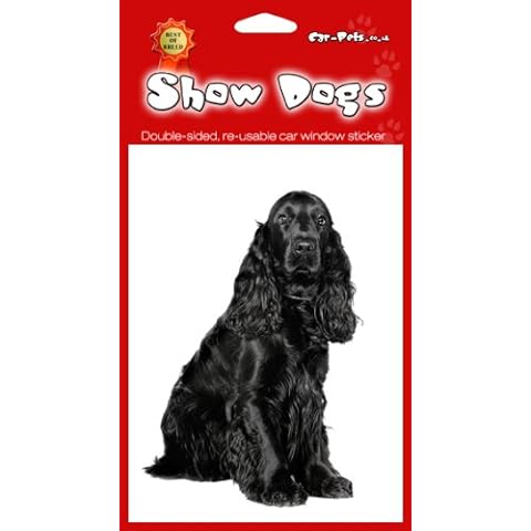 Show Dogs Cocker Spaniel Window Stickers Cover