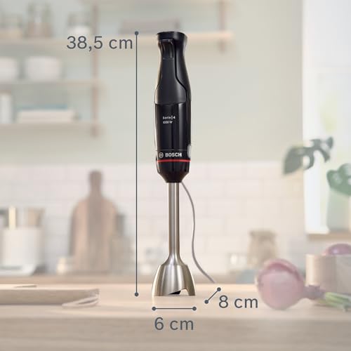 Bosch Serie 4 MSM4B621 Frullatore a immersione ErgoMaster 1000 W Nero, antracite 1 Bosch Serie 4 MSM4B621 Frullatore a immersione ErgoMaster 1000 W Nero, antracite