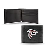 NFL Atlanta Falcons Embroidered Genuine Cowhide Leather Billfold Wallet