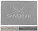 Produktbild Sansibar Badvorleger Fein-Flor Badteppich Badematte 100% Baumwolle 50x80 cm (50 x 80 cm, Silber Einzeln)