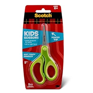 Scotch Kids Pointed Tip Scissors wi...