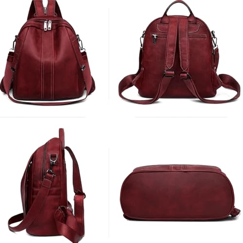 Image of Stylish Casual Medium Office Women Backpack, Travel Daily Use College Bag for Girl's, Note-Book Tuition Nurse Lightweight Backpack