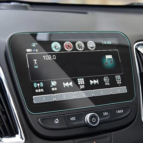 Film protecteur d'écran LCD contre les rayures sur Chevy Malibu 8"