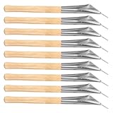 Utilisation facile : cet ensemble d'outils de sculpture comprend un outil à manche et un stylo à modeler pour la poterie, dotés de surfaces antidérapantes. idéal pour les enfants et les adultes lors d'ateliers artistiques ou de loisirs créatifs en famille. outil de modelage et de sculpture pour la fabrication de poterie