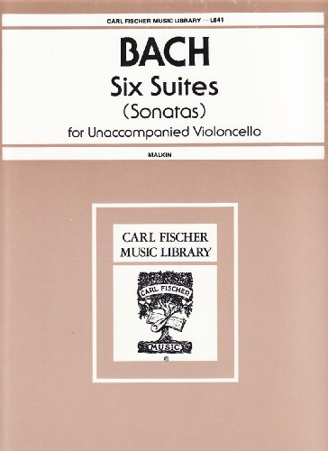 SIX SUITES VIOLONCELLE 0825803330 Book Cover