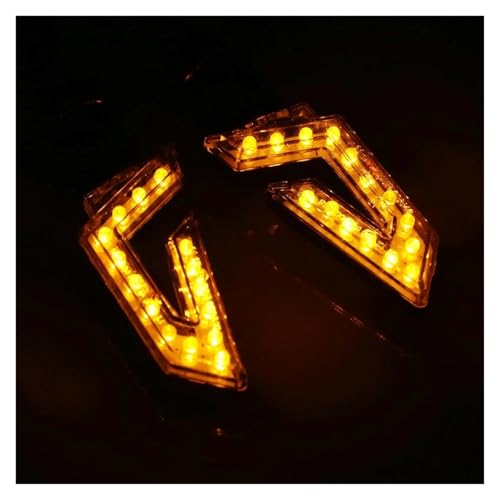 NLEZIZ Feu stop moto pour moto, 1 paire, éclairage pour phare de – vue 3