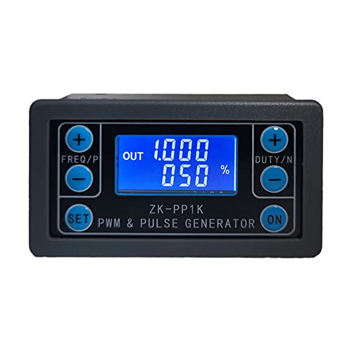 Fasizi PWM - Generador de señal de 1 Hz ~ 150 KHz, generador de modo dual, frecuencia de pulso ajustable, relación de trabajo, módulo de onda cuadrada rectangular con funda
