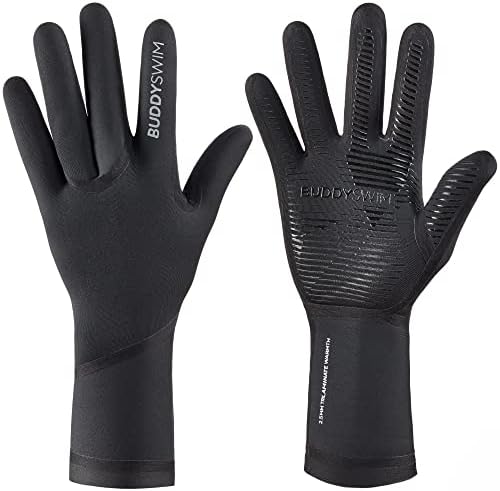 Neoprene Gloves 2.5 mm for Open Water Swimming, Neoprene for Hand...