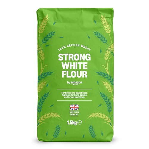 by Amazon Strong White Flour 1.5kg Perfect for bread