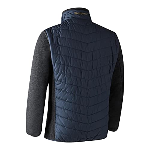 Deerhunter Moor-gepolsterte Jacke mit dunkelblauem Strick