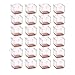 LimBridge Chair Leg Wood Floor Protectors, Chair Feet Glides Furniture Carpet Saver, Silicone Caps with Felt Pads #8, Square Length 1-1/4" to 1-3/8" (3.2cm-3.5cm) 24 Pack