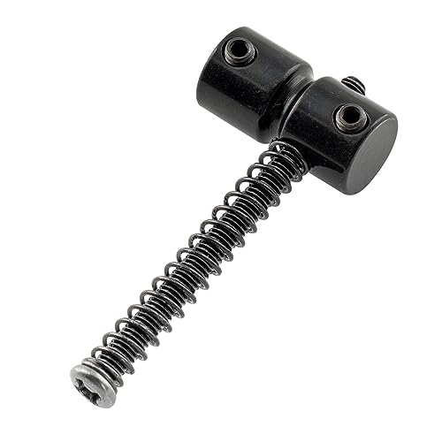 Musiclily Pro 18mm Steel Bass Bridge Saddles for 5-String Precision and Jazz Bass, Black (Set of 5) - Image 4