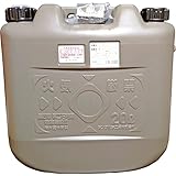 タンゲ化学工業 両油缶 20L ミリタリーブラック ノズル付き